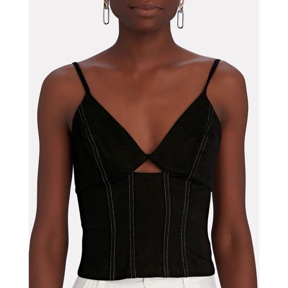 VIKTORIA‎ & WOODS Rumble Bustier Crop Top Size 6 (MSRP $295)